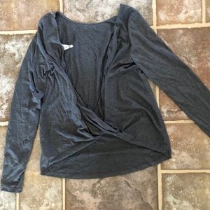 Open back active top